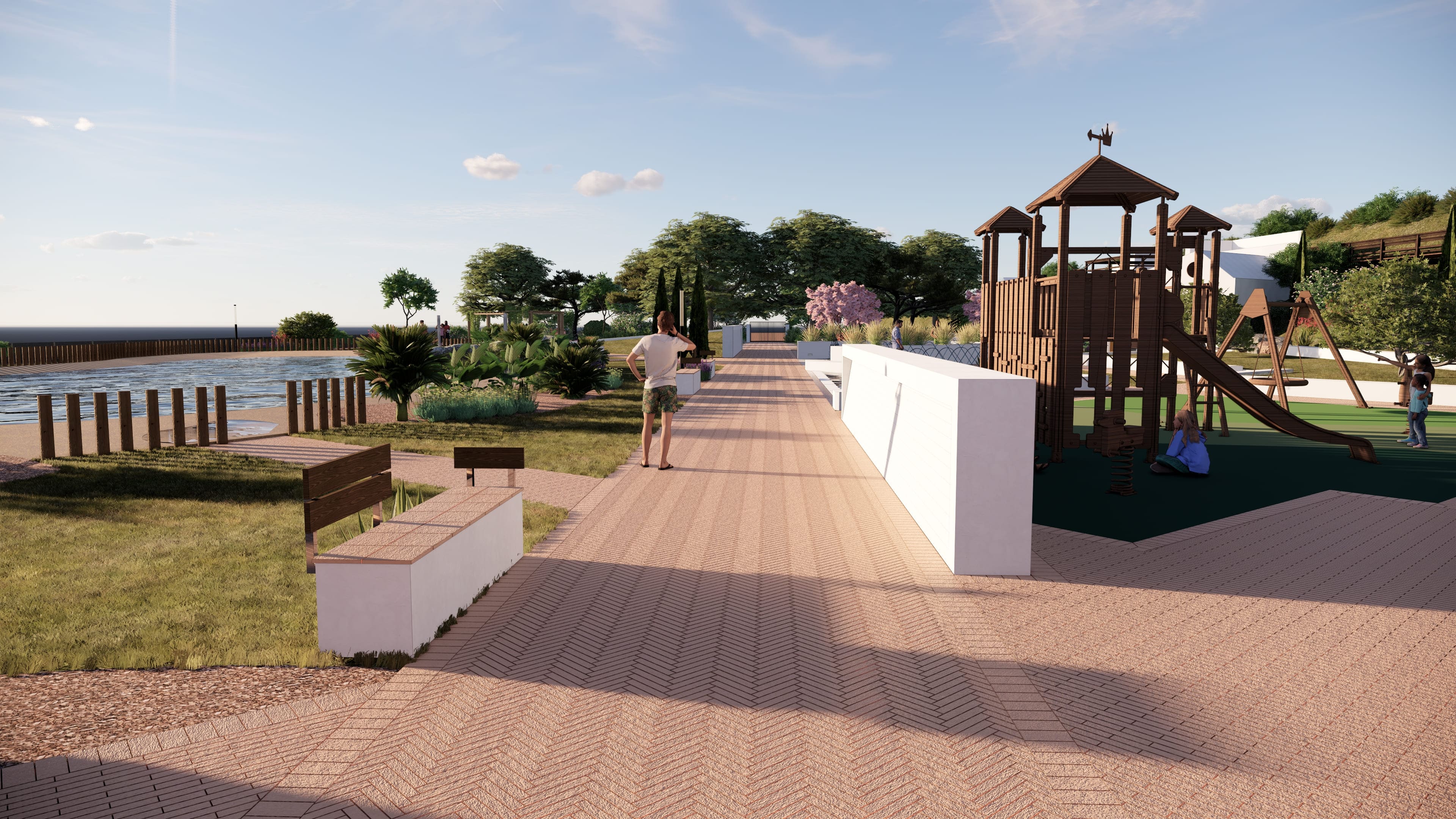 Parque Urbano e Piscina Descoberta Municipal