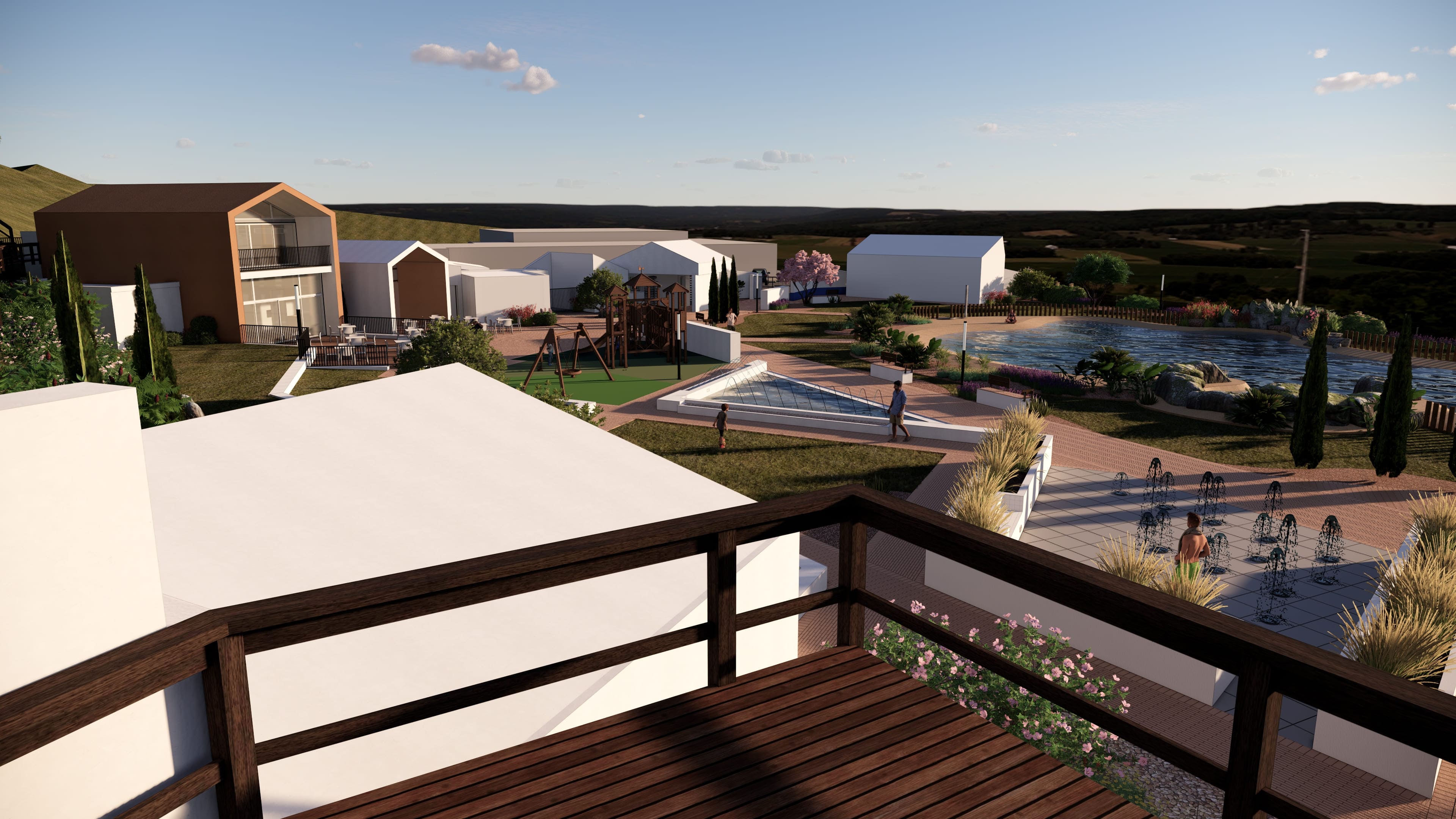 Parque Urbano e Piscina Descoberta Municipal